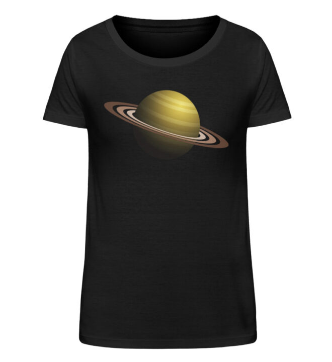 Saturn Damen T-Shirt - Damen Organic Shirt-16
