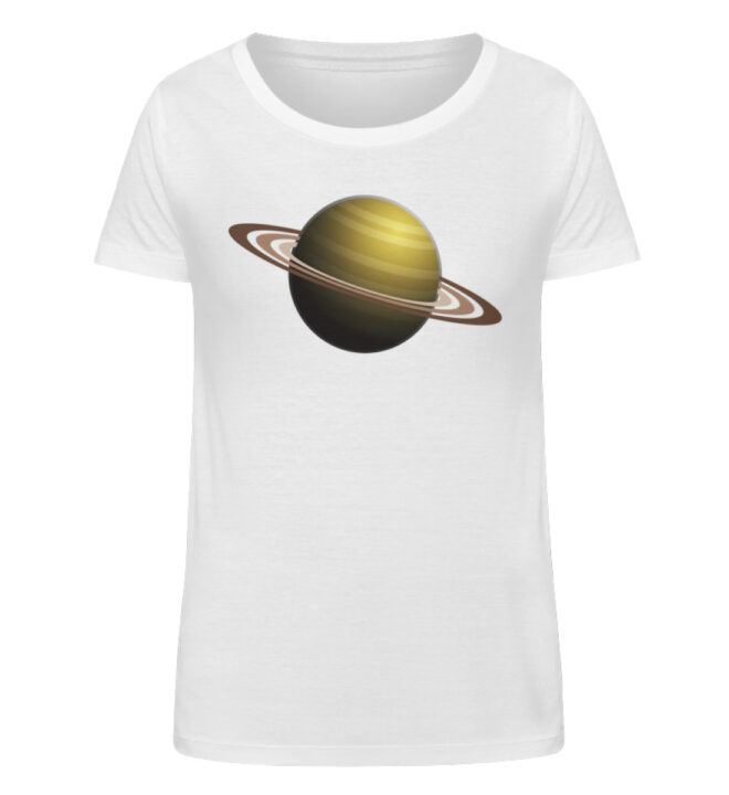 Saturn Damen T-Shirt - Damen Organic Shirt-3